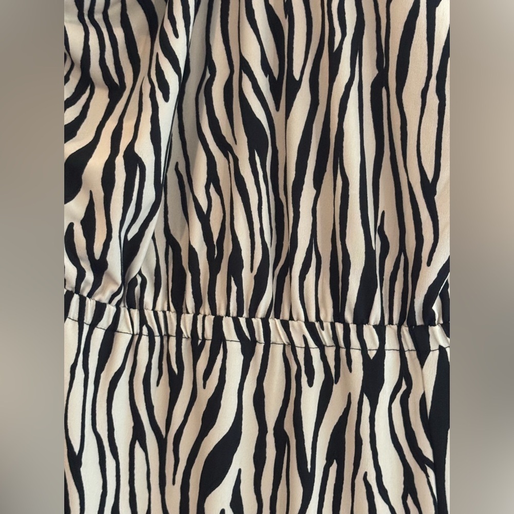 I.N.C. Zebra Printed Halter Maxi Dress, XL - Picture 16 of 16